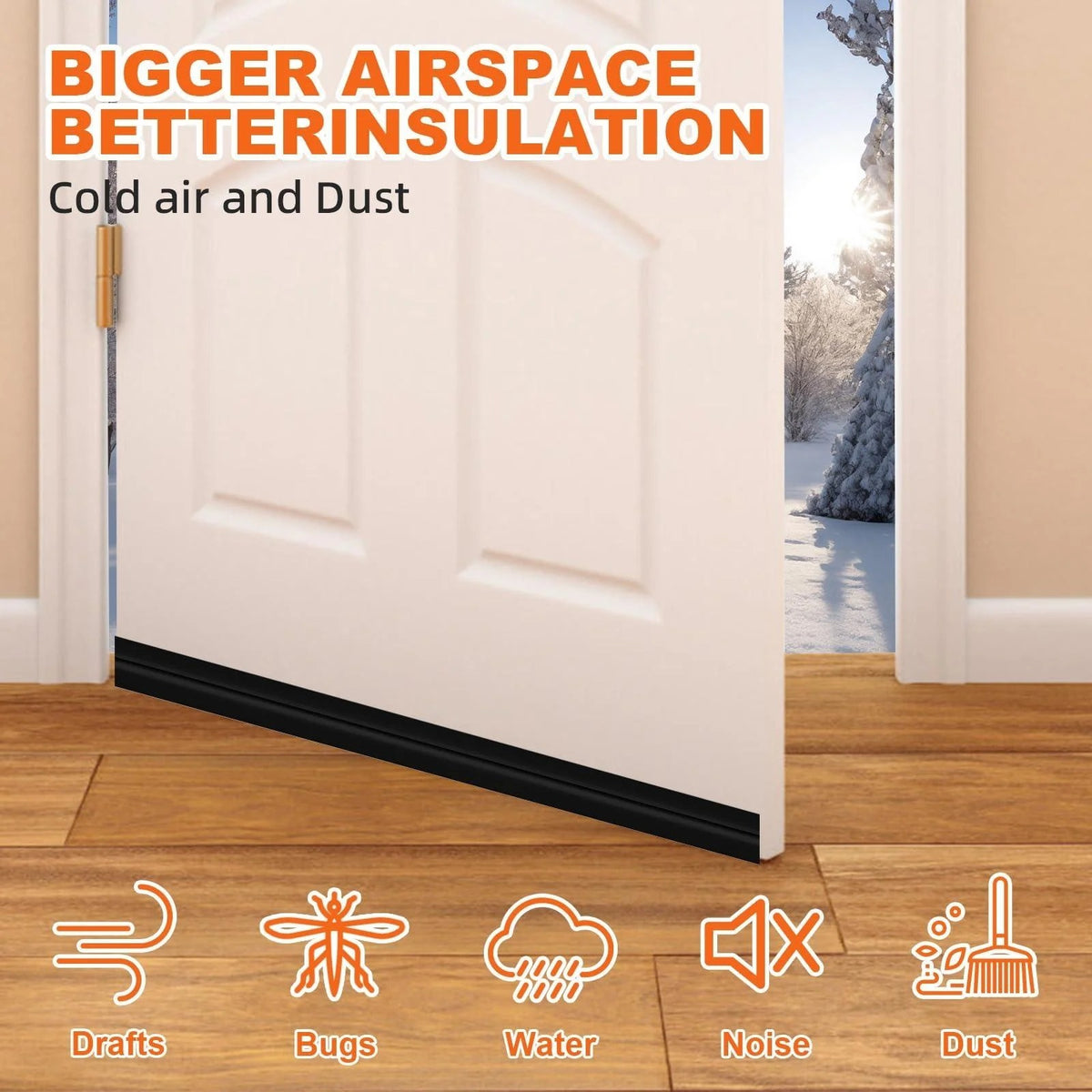 Door Stopper -- Under Door Draft Stopper