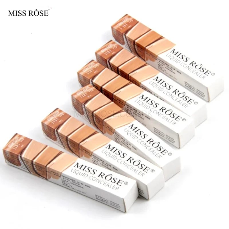 MISS ROSE Liquid Concealer | Fair | Waterproof High-Coverage Formula (5ml)